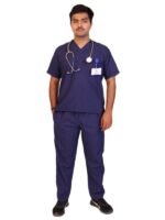 Core Men's Navy Blue Scrubs
